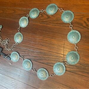 Turquoise Concho Belt
